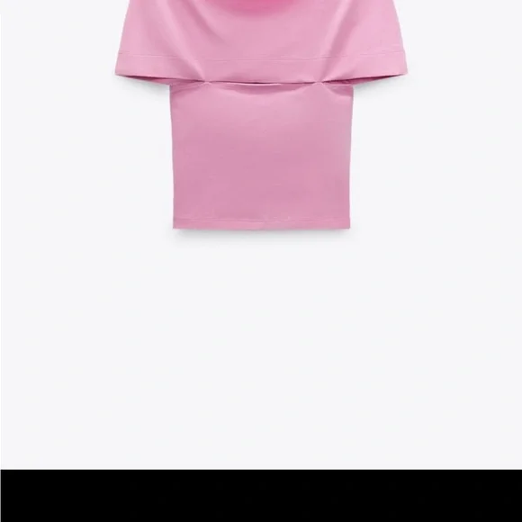 Zara wrap top pastel pink - Picture 12 of 13